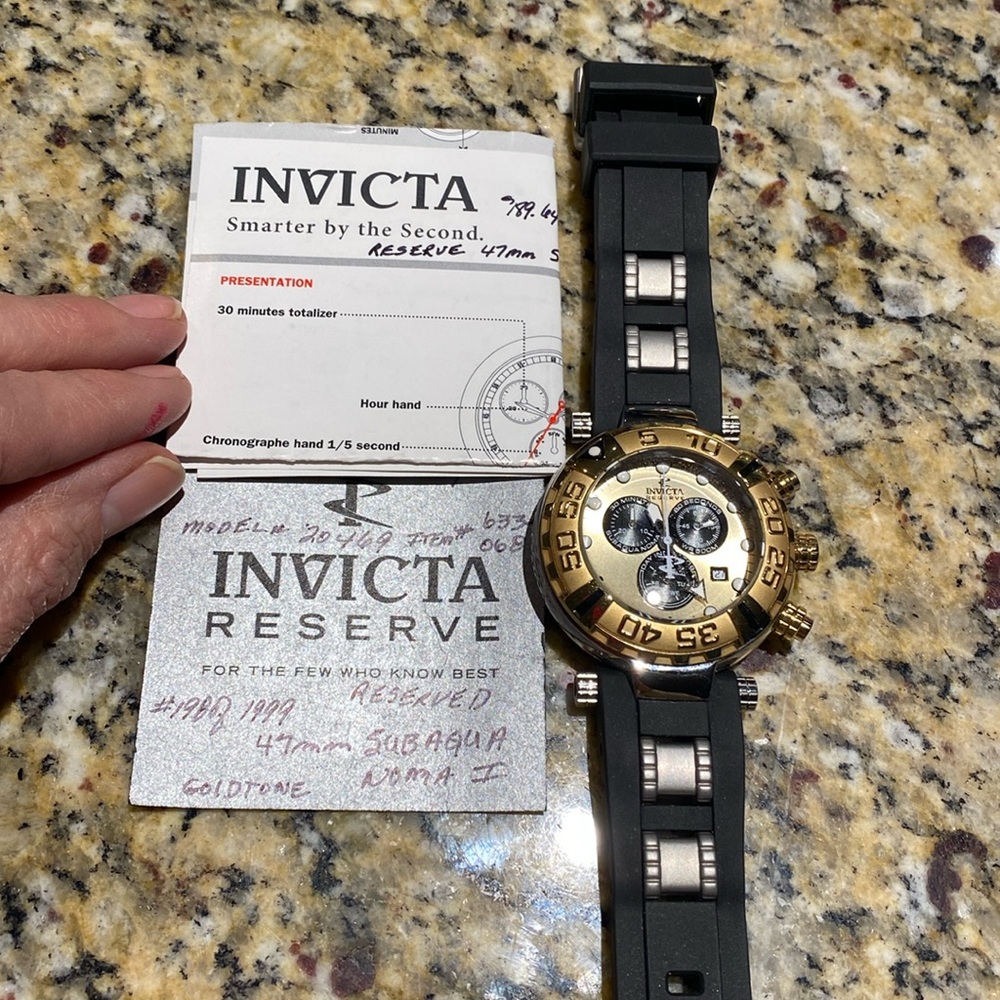 Invicta Reserve Limited Edition Subaqua Noma 1, model 20469.